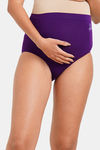 InnerSense High Rise Full Coverage Hipster Panty - Acai — thumbnail 1