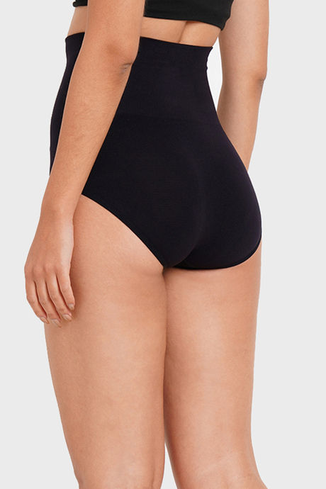 InnerSense Seamless High Waist Shaper Panty - Anthracite — image 3