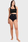 InnerSense Seamless High Waist Shaper Panty - Anthracite — thumbnail 4