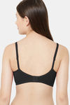 Juliet Double Layered Non Wired Medium Coverage T-Shirt Bra - Black — thumbnail 3