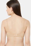Juliet Double Layered Non Wired Medium Coverage T-Shirt Bra - Skin — thumbnail 3