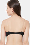 Juliet Padded Non Wired Medium Coverage T-Shirt Bra - Black — thumbnail 7