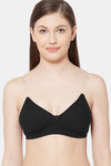 Juliet Padded Non Wired Medium Coverage T-Shirt Bra - Black — thumbnail 8