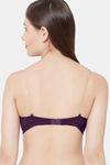 Juliet Padded Non Wired Medium Coverage T-Shirt Bra - Wine — thumbnail 7