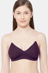 Juliet Padded Non Wired Medium Coverage T-Shirt Bra - Wine — thumbnail 8