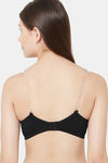 Juliet Padded Non Wired Full Coverage T-Shirt Bra - Black — thumbnail 7
