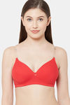Juliet Padded Non Wired Full Coverage T-Shirt Bra - Red — thumbnail 8