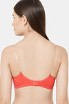 Juliet Padded Non Wired Full Coverage T-Shirt Bra - Tomato — thumbnail 7