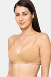 Juliet Padded Non Wired Full Coverage Backless Bra - Skin — thumbnail 2
