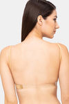 Juliet Padded Non Wired Full Coverage Backless Bra - Skin — thumbnail 3