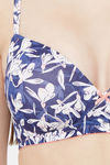 Juliet Push Up Non Wired Medium Coverage Super Support Bra - Navy Blue — thumbnail 5