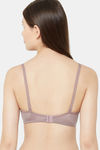 Juliet Padded Non Wired Medium Coverage T-Shirt Bra - Light Grey — thumbnail 3