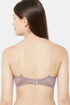 Juliet Padded Non Wired Medium Coverage T-Shirt Bra - Light Grey — thumbnail 7