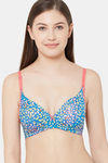 Juliet Padded Non Wired Medium Coverage T-Shirt Bra - Tomato — thumbnail 1