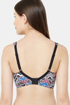 Juliet Double Layered Non Wired Full Coverage Minimiser Bra - Black — thumbnail 3