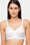 Juliet Single Layered Non Wired Full Coverage T-Shirt Bra - White — thumbnail 1