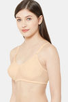 Juliet Double Layered Non Wired Full Coverage Post Surgical Bra - Skin — thumbnail 3