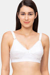 Juliet Double Layered Non Wired Full Coverage T-Shirt Bra - White — thumbnail 1