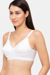 Juliet Double Layered Non Wired Full Coverage T-Shirt Bra - White — thumbnail 2