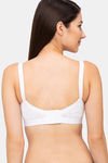 Juliet Double Layered Non Wired Full Coverage T-Shirt Bra - White — thumbnail 3