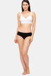 Juliet Double Layered Non Wired Full Coverage T-Shirt Bra - White — thumbnail 4