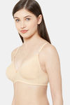 Juliet Double Layered Non Wired Medium Coverage T-Shirt Bra - Skin — thumbnail 2