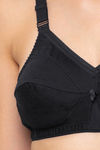 Juliet Double Layered Non Wired Full Coverage T-Shirt Bra - Black — thumbnail 5