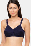 Juliet Double Layered Non Wired Full Coverage T-Shirt Bra - Navy blue — thumbnail 1