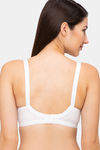 Juliet Double Layered Non Wired Full Coverage T-Shirt Bra - White — thumbnail 3