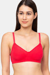 Juliet Double Layered Non Wired Full Coverage T-Shirt Bra - Rani Pink — thumbnail 1