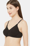Juliet Double Layered Non Wired Medium Coverage T-Shirt Bra - Black — thumbnail 2