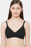 Juliet Lightly Lined Non Wired Full Coverage T-Shirt Bra - Black — thumbnail 1