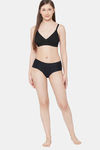 Juliet Lightly Lined Non Wired Full Coverage T-Shirt Bra - Black — thumbnail 4