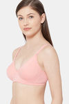 Juliet Lightly Lined Non Wired Full Coverage T-Shirt Bra - Peach — thumbnail 2