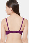 Juliet Lightly Lined Non Wired Full Coverage T-Shirt Bra - Wine — thumbnail 3