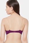 Juliet Lightly Lined Non Wired Full Coverage T-Shirt Bra - Wine — thumbnail 7