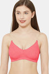 Juliet Double Layered Non Wired Full Coverage T-Shirt Bra - Peach — thumbnail 7