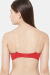 Juliet Push Up Non Wired Full Coverage T-Shirt Bra - Prussian Red — thumbnail 6