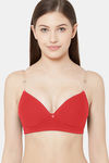 Juliet Push Up Non Wired Full Coverage T-Shirt Bra - Prussian Red — thumbnail 7