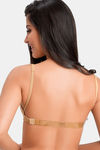 Juliet Padded Non Wired Medium Coverage Backless Bra - Skin — thumbnail 3