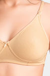 Juliet Padded Non Wired Medium Coverage Backless Bra - Skin — thumbnail 5