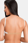 Juliet Padded Non Wired Medium Coverage Backless Bra - White — thumbnail 3