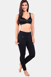 Juliet Double Layered Non Wired Full Coverage T-Shirt Bra - Black — thumbnail 4