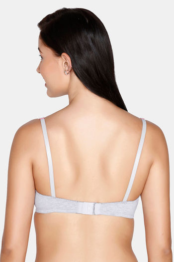 Juliet Padded Non Wired Full Coverage T-Shirt Bra - Coral — image 2