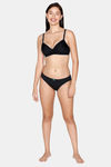 Juliet Padded Non Wired Full Coverage T-Shirt Bra - Black — thumbnail 6