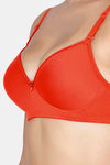 Juliet Push Up Non Wired Full Coverage T-Shirt Bra - Orange — thumbnail 5