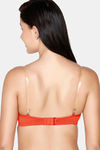 Juliet Push Up Non Wired Full Coverage T-Shirt Bra - Orange — thumbnail 8