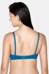 Juliet Padded Non Wired Full Coverage T-Shirt Bra - Rama Green — thumbnail 2