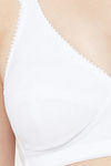 Juliet Double layered Non Wired Full Coverage T-Shirt Bra - White — thumbnail 4