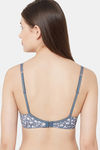 Juliet Padded Non Wired 3/4th Coverage T-Shirt Bra - Grey — thumbnail 2